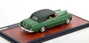 ROLLS-ROYCE SILVER CLOUD CONVERTIBLE CLOSED BY MULLINER 1962 GREEN GREY — фото 2