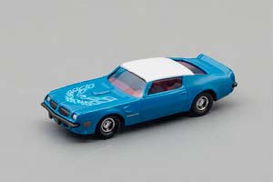 PONTIAC FIREBIRD TRANS AM, BLUE / WHITE (ДЛИНА МОДЕЛИ 3-5 СМ)