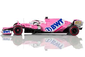 BWT RACING POINT F1 TEAM MERCEDES RP20 NICO HULKENBERG 70TH ANNIVERSARY GP 2020 — фото 3