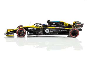 RENAULT DP WORLD F1 TEAM R.S.20 FERNANDO ALONSO BARCELONA TEST 2020 — фото 3