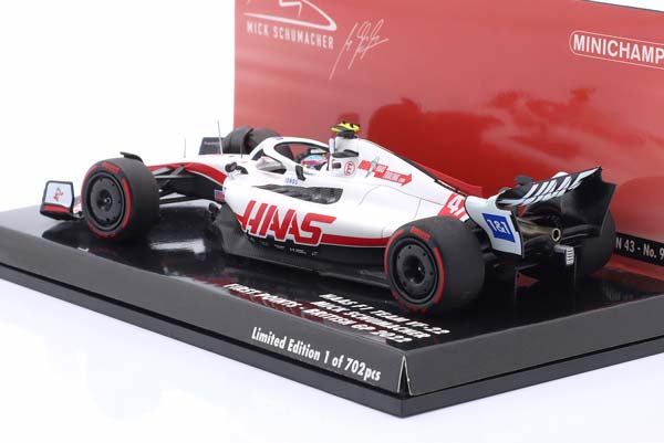 HAAS VF-22 #47 FIRST POINTS BRITISH GP FORMULA 1 2022 M. SCHUMACHER / ХААС VF-22 ПЕРВЫЙ ПОИНЦ ГРАН-ПРИ ВЕЛИКОБРИТАНИИ ФОРМУЛА-1 МИХАЭЛЬ ШУМАХЕР — фото 2