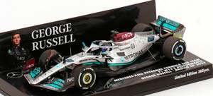 MERCEDES F1 W13 E PERFORMANCE GP GREAT BRITAIN 2022