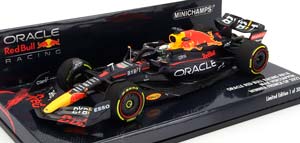 RED BULL F1 RB18 TEAM ORACLE RED BULL RACING №1 WORLD CHAMPION WINNER FRENCH GP 2022 MAX VERSTAPPEN, MATT BLUE YELLOW RED