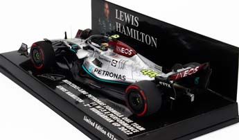 MERCEDES-AMG PETRONAS FORMULA ONE TEAM F1 W13 E PERFORMANCE ЛЬЮИС ХЭМИЛТОН 2-Й ГРАН-ПРИ ВЕНГРИИ 2022 — фото 2