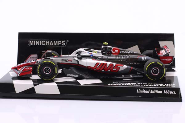 HAAS VF-25 #87 11TH CANADA GP FORMULA 1 2025 OLIVER BEARMAN / ХААС VF-25 11TH ГРАН-ПРИ КАНАДЫ ФОРМУЛА-1 ОЛИВЕР БЕРМАН — фото 4