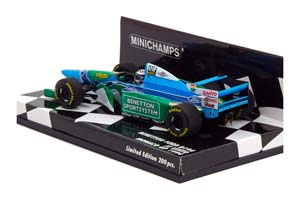 BENETTON FORD B194 GP MONACO LEHTO 1994 WITH DECALS LIMITED 200 PCS. — фото 2
