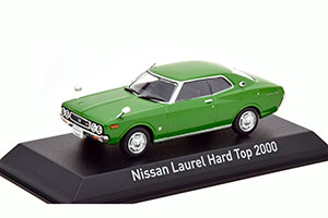 NISSAN LAUREL HARD TOP 2000 (C130) 1972 GREEN — фото 1