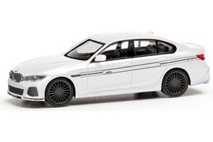 BMW 3ER ALPINA B3 БЕЛЫЙ (ДЛИНА МОДЕЛИ 3-5 СМ) — фото 1
