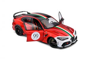 ALFA ROMEO GIULIA GTA M TRICOLORE MUGELLO 2022 REDMETALLIC — фото 3