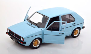 VW GOLF 1 L CUSTOM 1983 LIGHTBLUE — фото 3