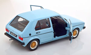 VW GOLF 1 L CUSTOM 1983 LIGHTBLUE — фото 4