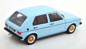 VW GOLF 1 L CUSTOM 1983 LIGHTBLUE — фото 2
