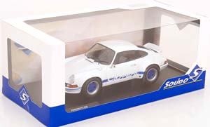 PORSCHE 911 CARRERA RSR COUPE 1973 WHITE / BLUE / ПОРШЕ 911 КАРРЕРА РСР КУПЕ БЕЛЫЙ СИНИЙ — фото 6
