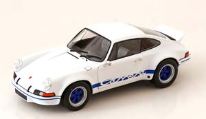 PORSCHE 911 CARRERA RSR COUPE 1973 WHITE / BLUE / ПОРШЕ 911 КАРРЕРА РСР КУПЕ БЕЛЫЙ СИНИЙ