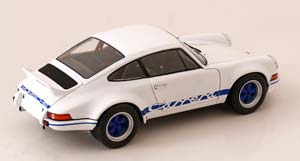 PORSCHE 911 CARRERA RSR COUPE 1973 WHITE / BLUE / ПОРШЕ 911 КАРРЕРА РСР КУПЕ БЕЛЫЙ СИНИЙ — фото 2