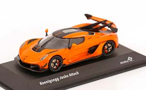 KOENIGSEGG JESKO ATTACK 2022 ORANGE METALLIC BLACK / КОЕНИГСЕГГ ДЖЕСКО АТТАК ОРАНЖЕВЫЙ МЕТАЛЛИК ЧЕРНЫЙ