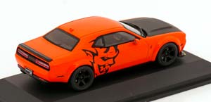DODGE CHALLENGER SRT DEMON V8 6 2L 2018 ORANGE-MATT-BLACK — фото 2