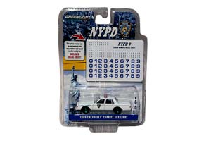 CHEVROLET CAPRICE "NEW YORK CITY POLICE DEPT (NYPD) AUXILIARY" 1989 С ЛИСТОМ ДЕКАЛЕЙ (GREENLIGHT!!!) — фото 1