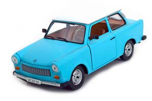 TRABANT 601 DE LUXE 1965, GREY LIGHT BLUE