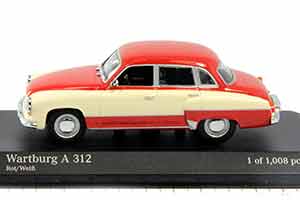 WARTBURG A 311 - 1958 - RED / WHITE — фото 3