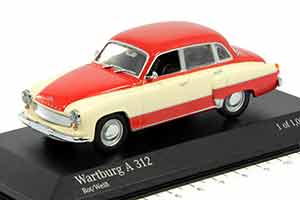 WARTBURG A 311 - 1958 - RED / WHITE — фото 4