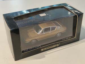 AUDI 100 COUPE S 1969 БРОНЗА (БОКС МОЖЕТ ИМЕТЬ ПОТЕРТОСТИ ИЛИ ТРЕЩИНЫ) — фото 3