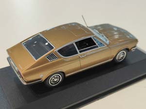 AUDI 100 COUPE S 1969 БРОНЗА (БОКС МОЖЕТ ИМЕТЬ ПОТЕРТОСТИ ИЛИ ТРЕЩИНЫ) — фото 2