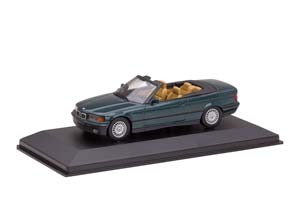 BMW 3ER E36 CONVERTIBLE 1992 GREEN METALLIC — фото 11