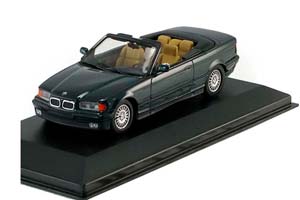 BMW 3ER E36 CONVERTIBLE 1992 GREEN METALLIC