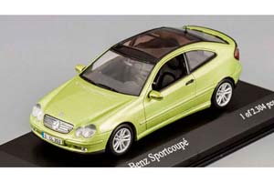 MERCEDES C-CLASS SPORTS COUPE CL203 2001 GREEN MET. — фото 3