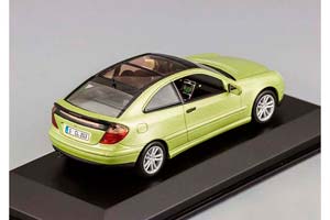 MERCEDES C-CLASS SPORTS COUPE CL203 2001 GREEN MET. — фото 4