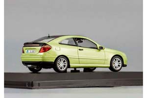 MERCEDES C-CLASS SPORTS COUPE CL203 2001 GREEN MET. — фото 2