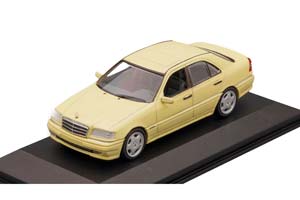 MERCEDES C36 AMG W202 1993 LIGHT YELLOW
