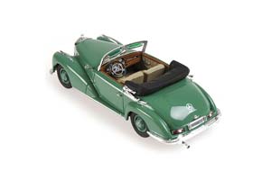 MERCEDES W188 300S CABRIOLET 1954 GREEN — фото 3