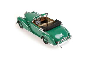 MERCEDES W188 300S CABRIOLET 1954 GREEN — фото 5
