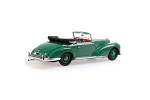 MERCEDES W188 300S CABRIOLET 1954 GREEN — фото 2