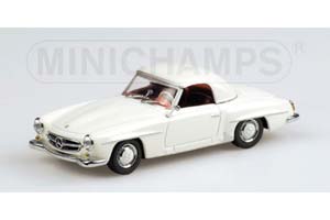 MERCEDES 190 SL CONVERTIBLE WITH HARDTOP 1955 WHITE