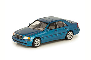 MERCEDES C-CLASS W202 1997 BLUE METAL