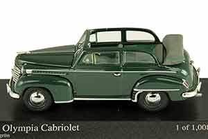 OPEL OLYMPIA CABRIOLET 1952 ЗЕЛЕНЫЙ — фото 5