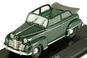 OPEL OLYMPIA CABRIOLET 1952 ЗЕЛЕНЫЙ