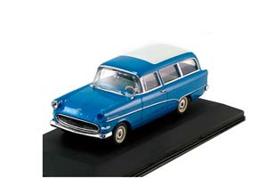 OPEL REKORD P1 CARAVAN 1958-1960 BLUE WHITE