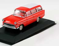 OPEL REKORD P1 CARAVAN 1958-1960 LIGHTRED WHITE