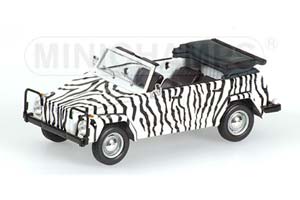 VW VOLKSWAGEN 181 KÜBEL 1969, WHITE/BLACK