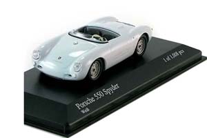 PORSCHE 550 SPYDER 1955 WHITE