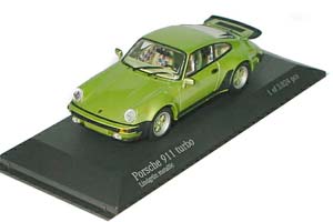 PORSCHE 911 TURBO 1977 LIGHT GREEN-METALLIC