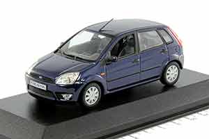 FORD FIESTA 5 DOOR 2001 СИНИЙ — фото 4