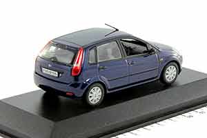 FORD FIESTA 5 DOOR 2001 СИНИЙ — фото 2