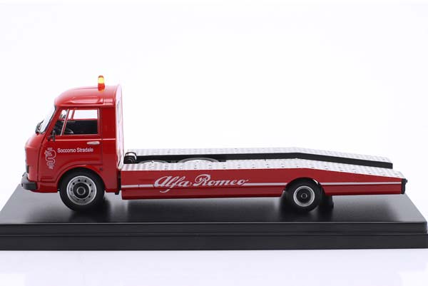 ALFA ROMEO A12 (F12) ABSCHLEPPWAGEN SOCCORSO STRADALE 1977 RED / WHITE / АЛЬФА РОМЕО A12 F12 АБШЛЕППВАГЕН СОККОРСО СТРАДАЛЕ КРАСНЫЙ БЕЛЫЙ — фото 4