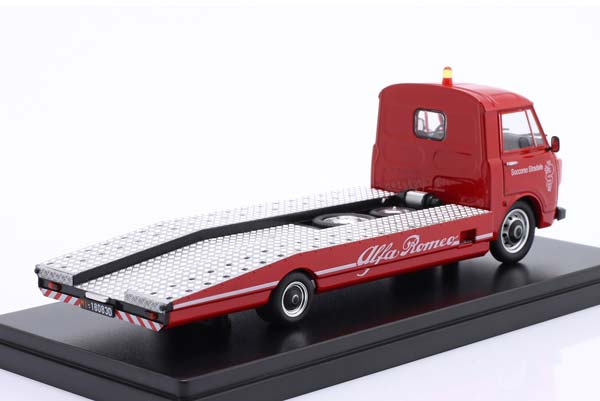 ALFA ROMEO A12 (F12) ABSCHLEPPWAGEN SOCCORSO STRADALE 1977 RED / WHITE / АЛЬФА РОМЕО A12 F12 АБШЛЕППВАГЕН СОККОРСО СТРАДАЛЕ КРАСНЫЙ БЕЛЫЙ — фото 2
