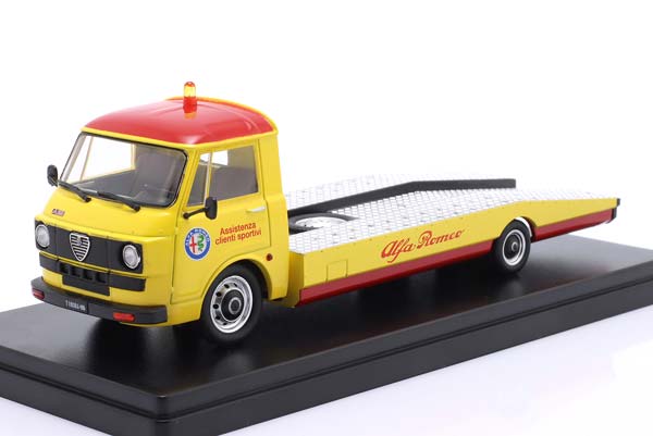 ALFA ROMEO A12 (F12) ABSCHLEPPWAGEN ASSISTENZA CLIENTI SPORTIVI 1977 YELLOW / RED / АЛЬФА РОМЕО A12 F12 АБШЛЕППВАГЕН АССИСТЕНЗА КЛИЕНТИ СПОРТИВИ ЖЕЛТЫЙ КРАСНЫЙ